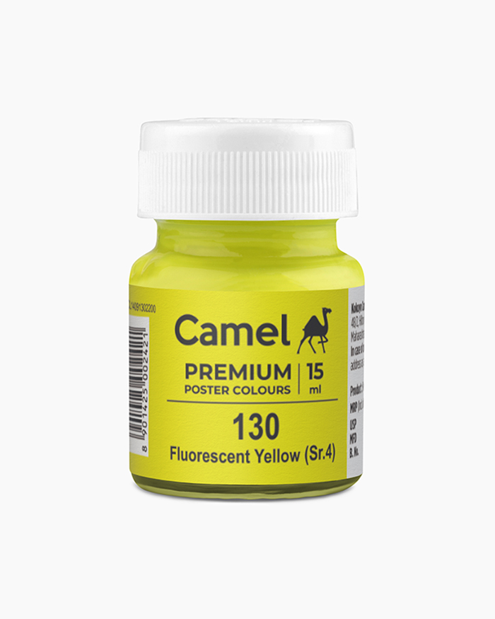 Fluorescent Yellow Camel Premium Poster Colours